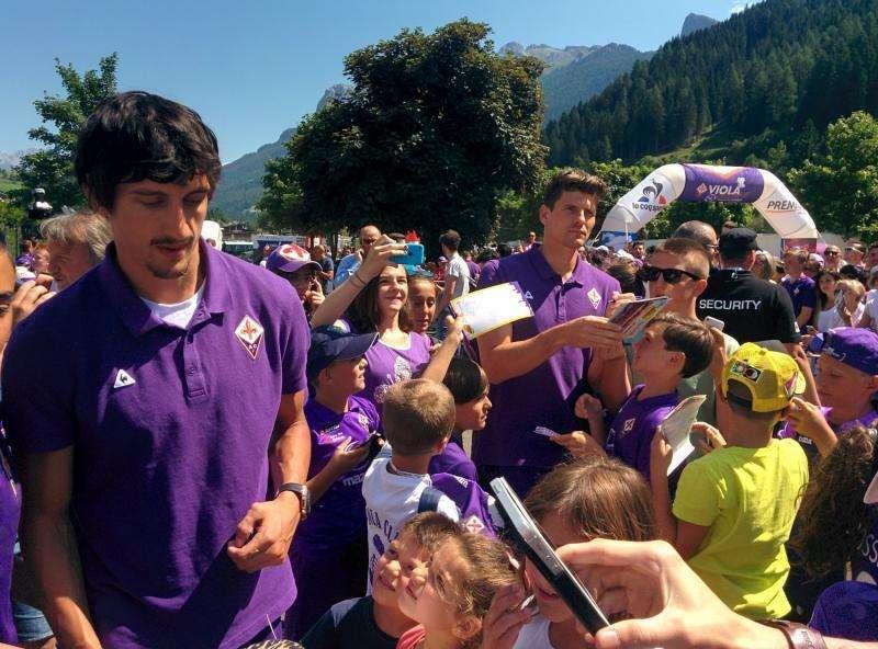FOTO FV, Inaugurazione Viola Village coi giocatori