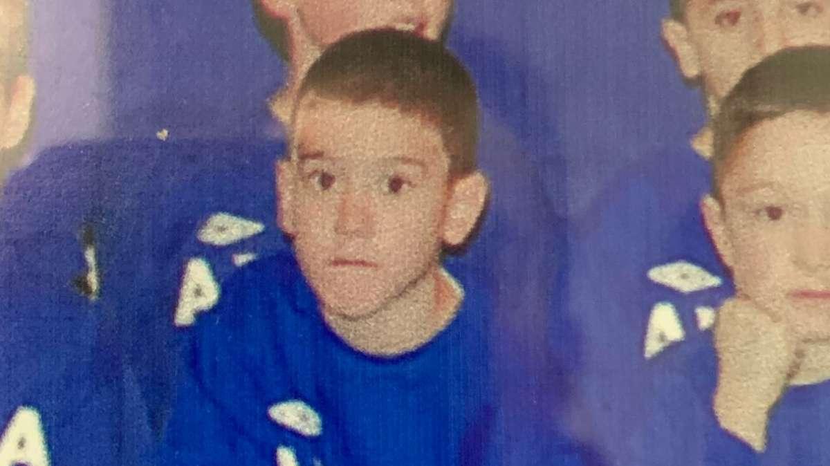 VLAHOVIC, Quelle foto da bambino nell'FK Altina