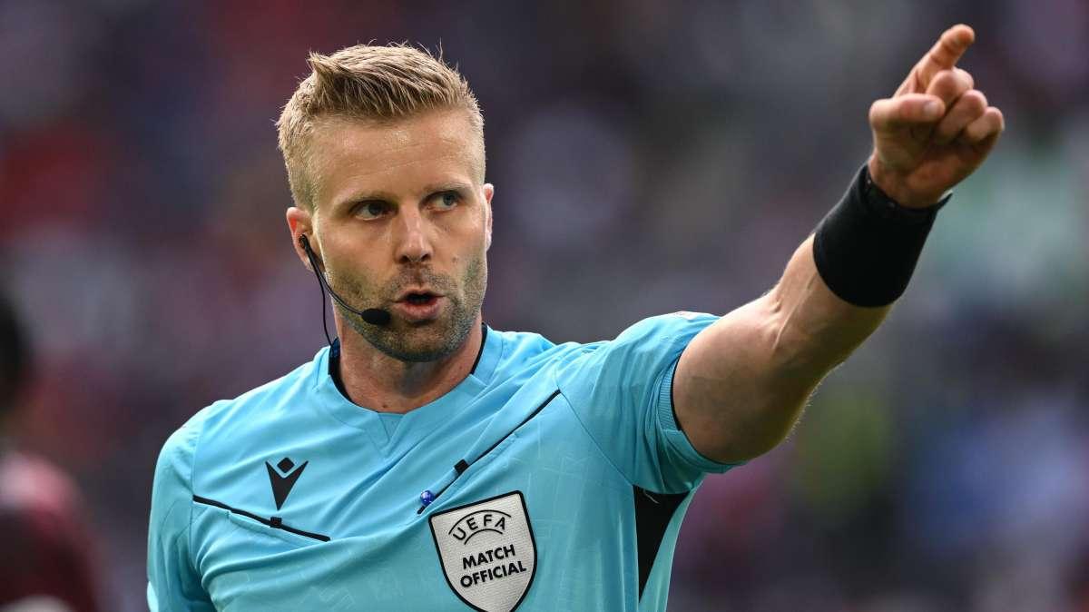 Lo svedese Glenn Nyberg designato come arbitro di Fiorentina-Real Betis