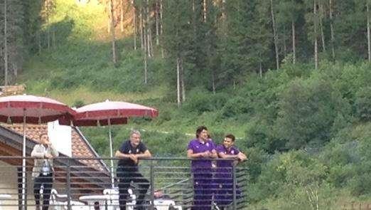 FOTO FV, Pepito e gli altri a guardare il match