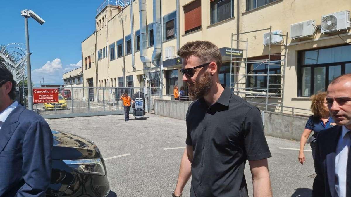 ACF, Le immagini dell'incontro tra De Gea e Palladino
