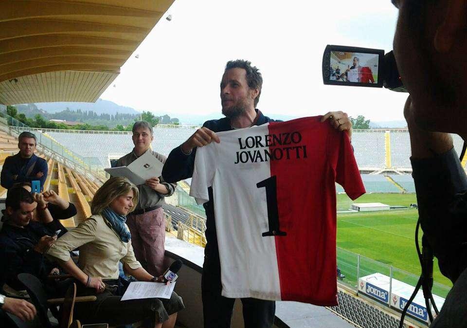JOVANOTTI, Al Franchi con la maglia della Fiorentina