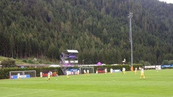 MOENA,  Riscaldamento per il Team Trentino