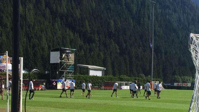 FOTO FV, Il Trento è già arrivato al Benatti