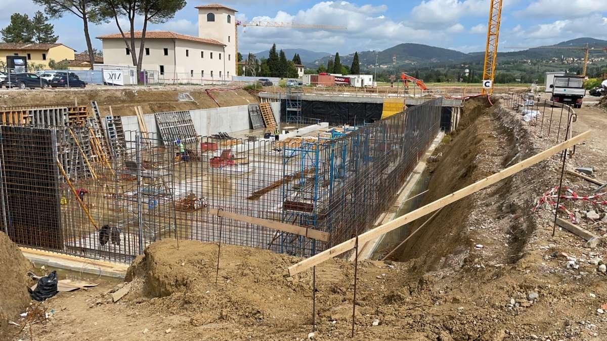 FOTO-VIDEO FV, L'ANDAMENTO DEI LAVORI AL VIOLA PARK
