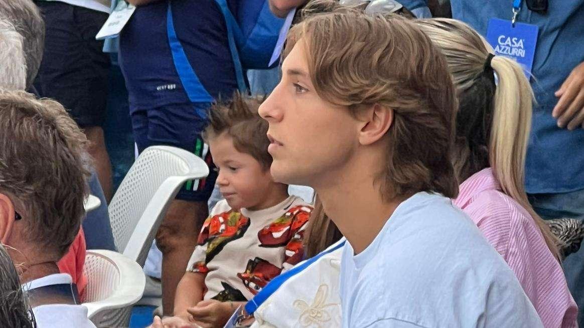 Anche Fazzini a seguire la finale degli Europei di beach soccer a Viareggio: la foto di FV