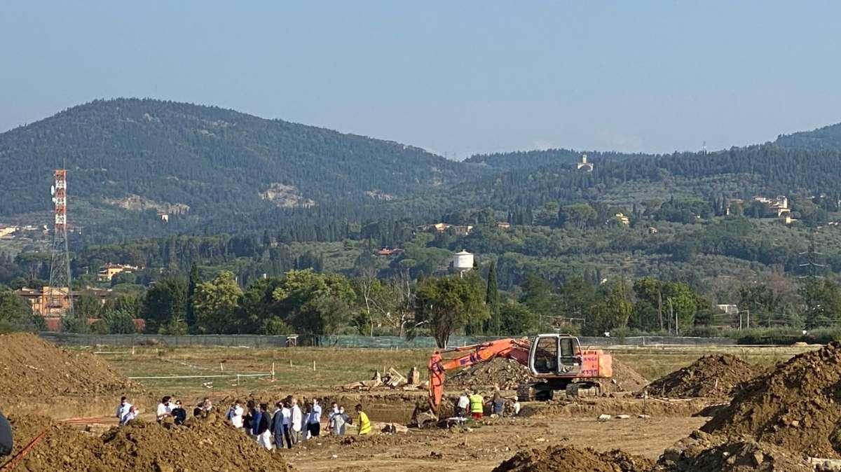 FOTO FV, Rocco e famiglia ai cantieri di B. a Ripoli