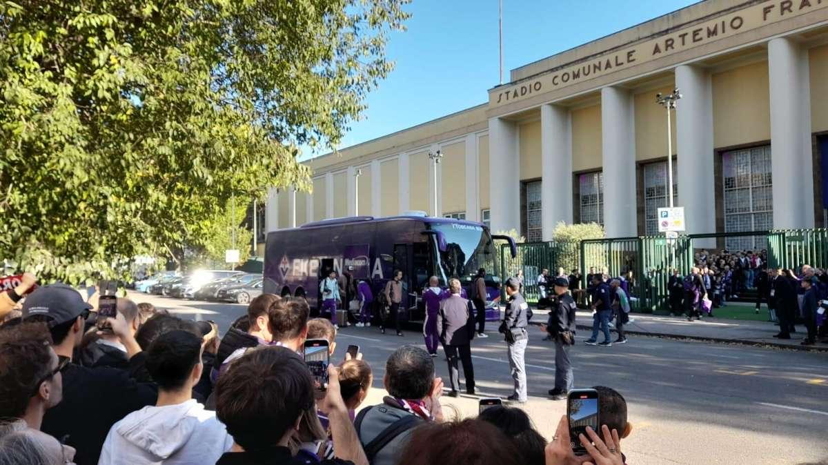 VIDEO FV, La squadra di Palladino è arrivata al Franchi