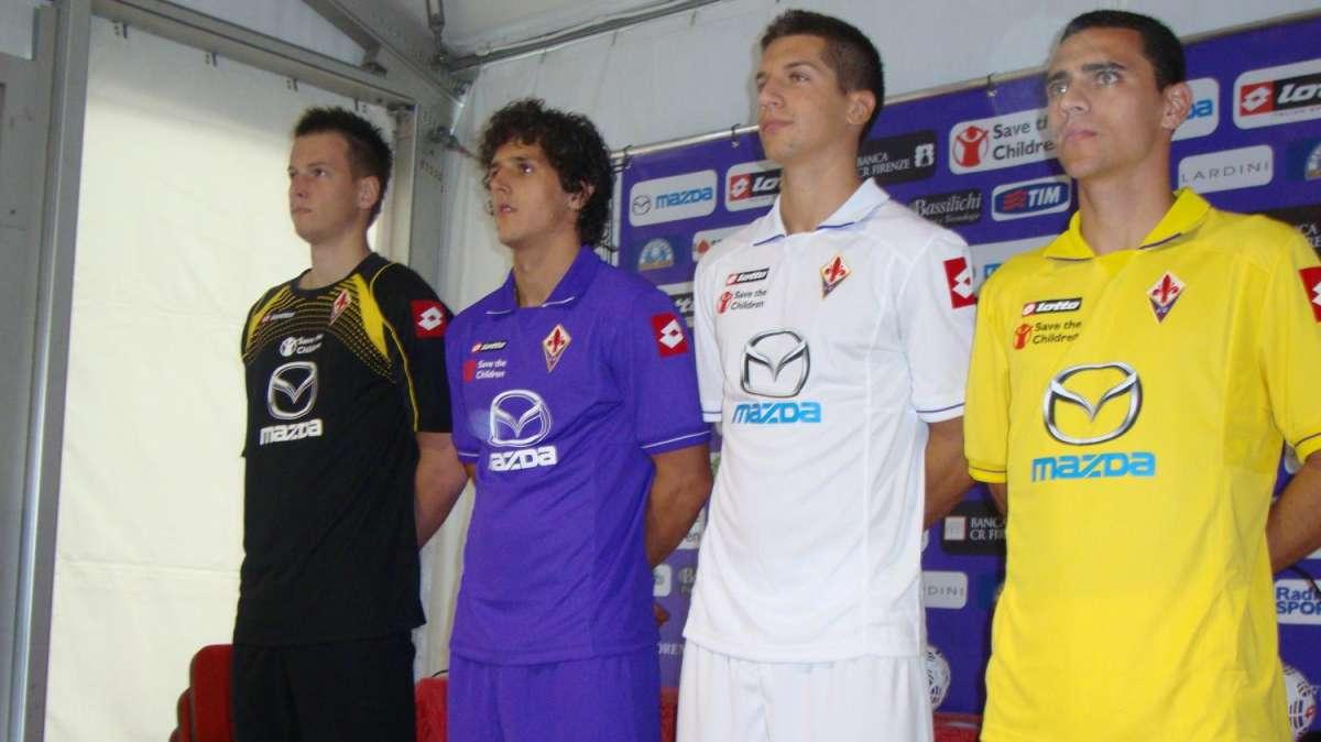 CORTINA, Ecco le nuove maglie della Fiorentina