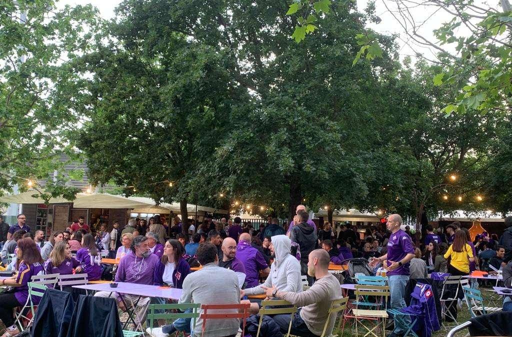 FOTO FV, Tanti tifosi a Campo di Marte e alle Cascine