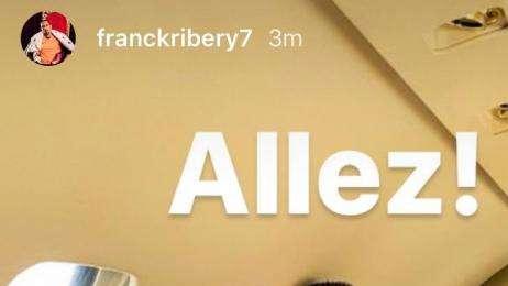 FOTO, E Ribery su Instagram: "Andiamo"