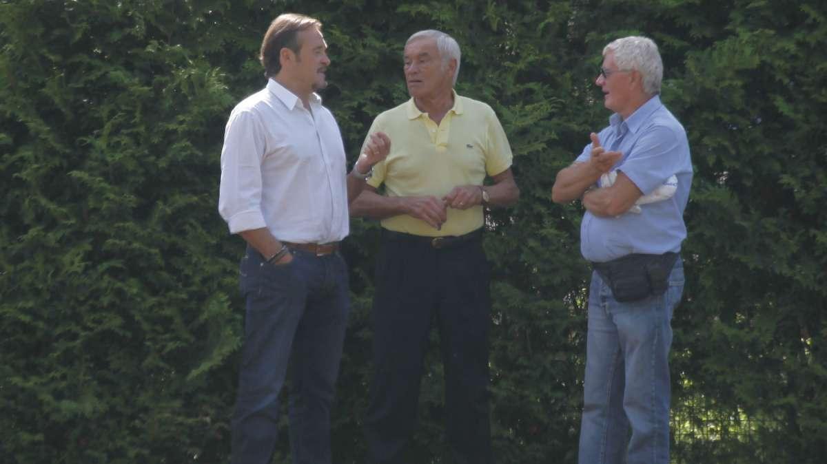 MOENA, Rogora sta assistendo all'allenamento