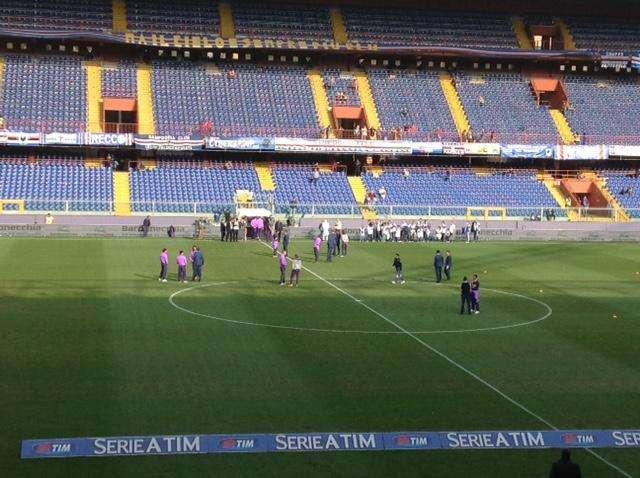 FOTO FV, Viola in campo per studiare il terreno