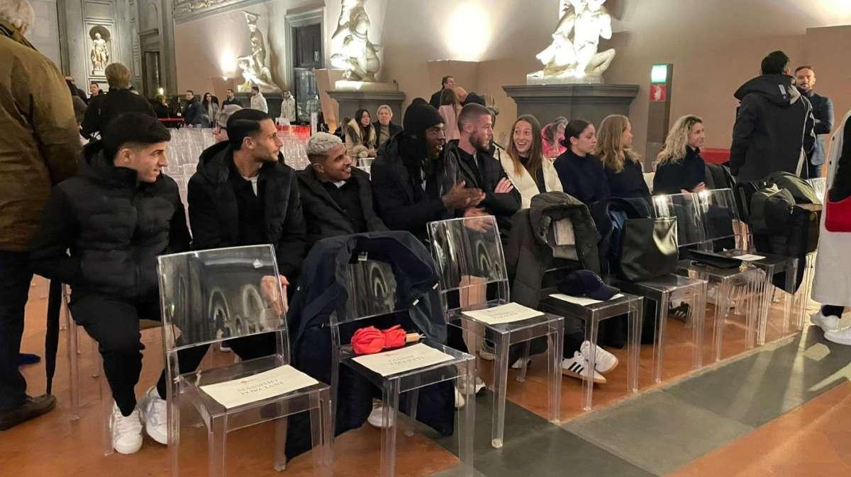 Anche la Fiorentina a Palazzo Vecchio: da De Gea a Kean, i viola all'evento in Comune