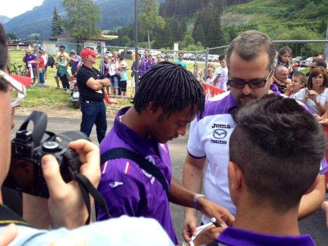 MOENA, Cuadrado e Zohore lavorano in palestra