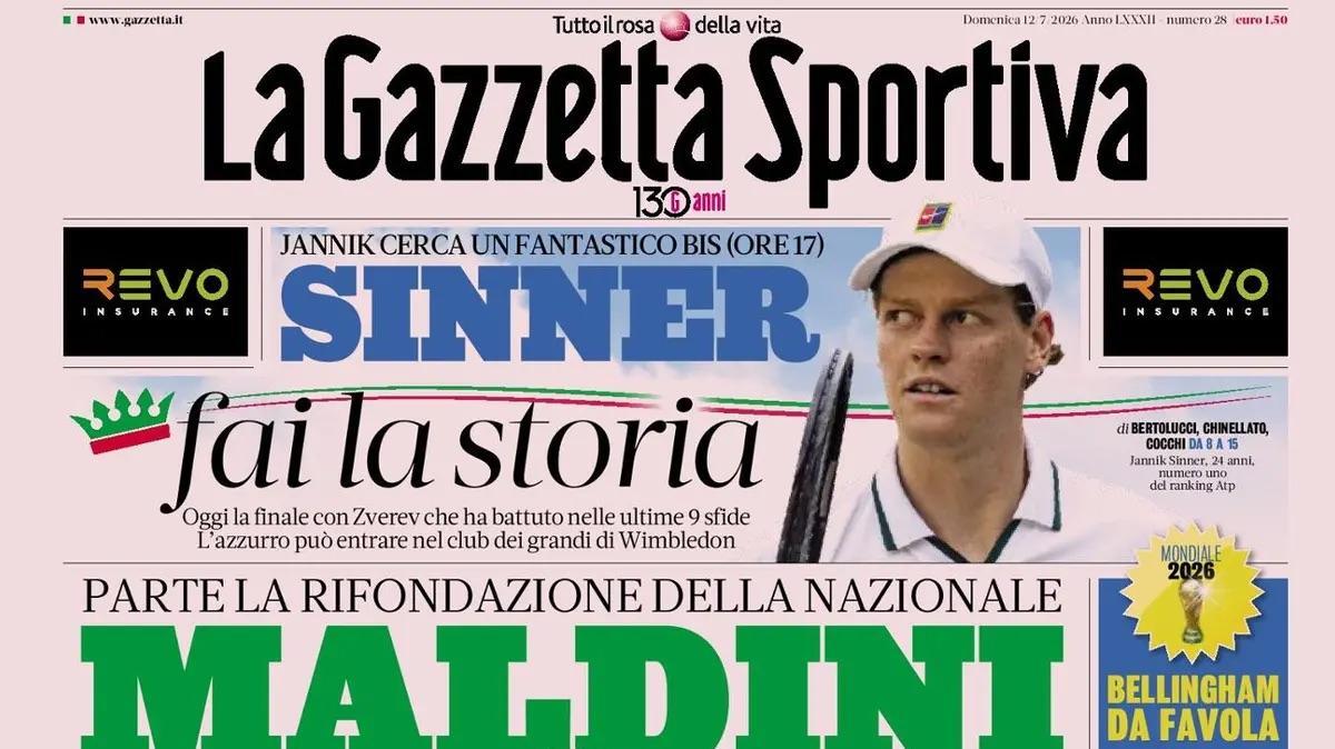 Rassegna stampa, le prime pagine dei quotidiani sportivi in edicola