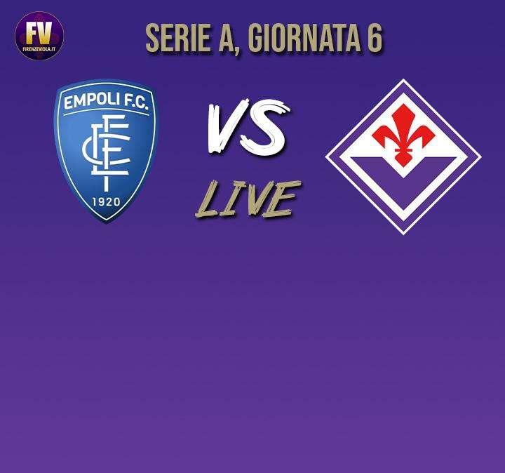 EMPOLI-FIORENTINA 0-0, Rivivi il live di FV