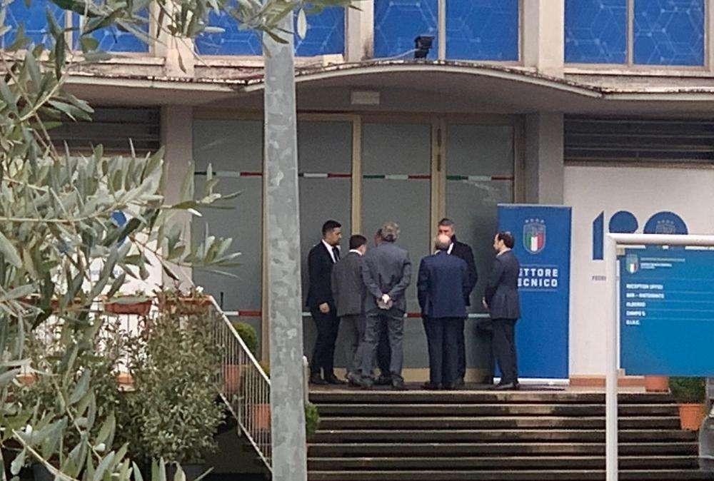 FOTO FV, Commisso e Barone arrivati a Coverciano