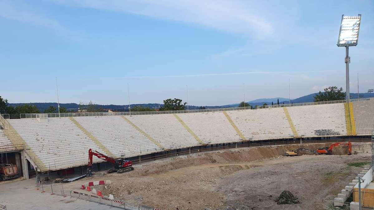 Franchi, la nuova Fiesole cresce: tempi confermati e spinta della Fiorentina