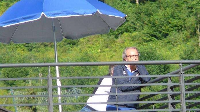 FOTO FV, E ADV si gode la partita dal terrazzo
