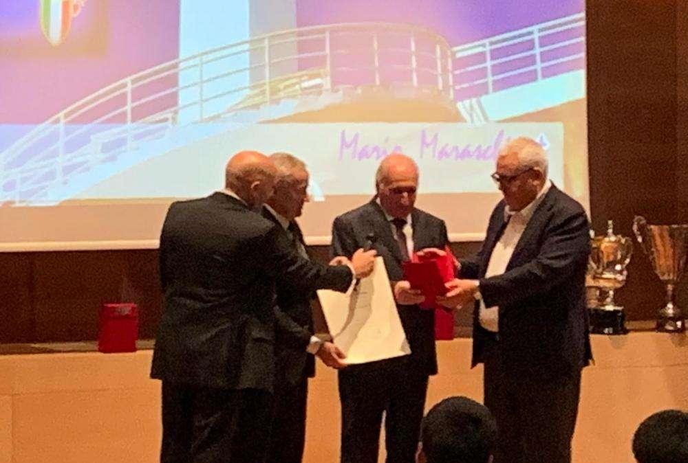 FOTO FV, Corvino premia Mario Maraschi