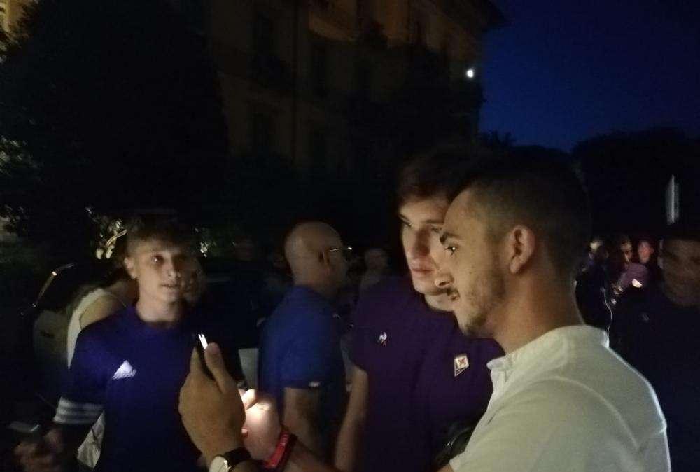 FOTO FV, L'arrivo viola a Montecatini. Chiesa-Boa... 