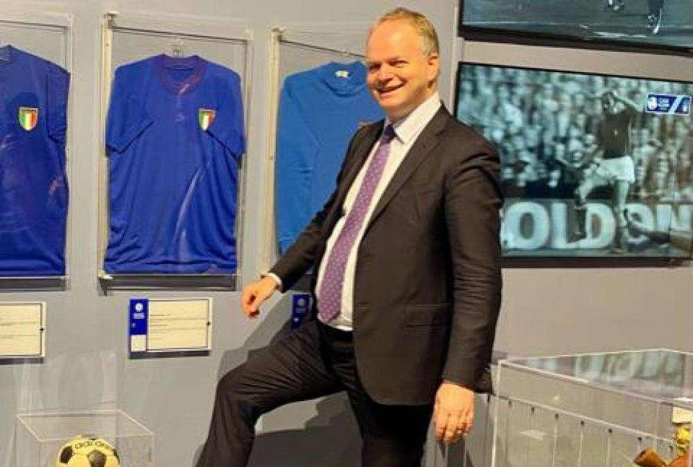 COVERCIANO, Direttore Uffizi visita Museo del calcio