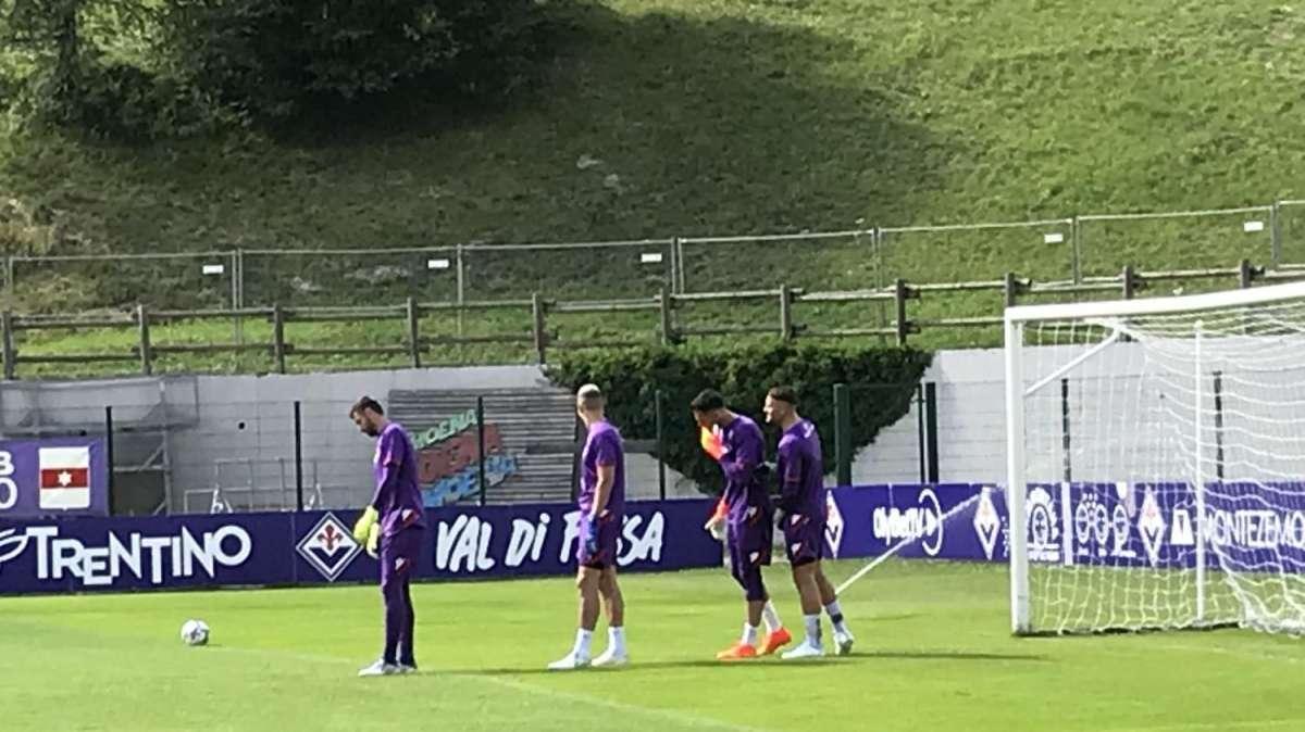 FOTO FV, Portieri già in campo: c'è Cerofolini