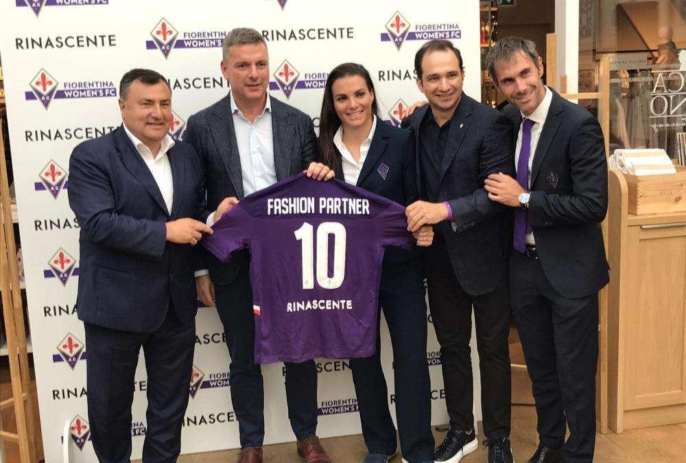 FOTO FV, ACF Women e Barone alla Rinascente