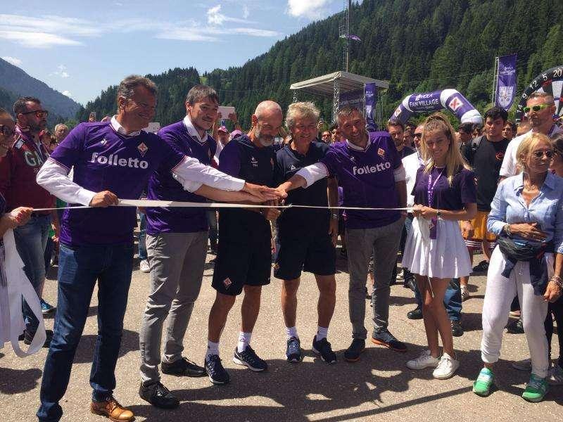 FOTO-VIDEO FV, Pioli e Antognoni al Viola Village