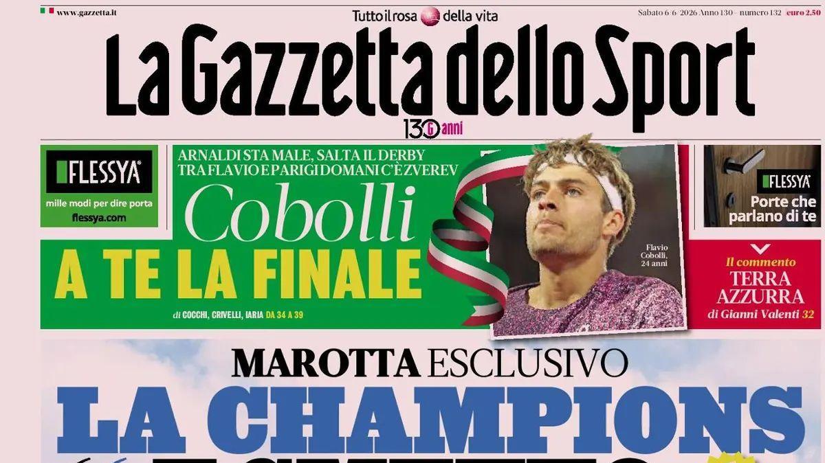 Rassegna stampa, le prime pagine dei quotidiani sportivi in edicola