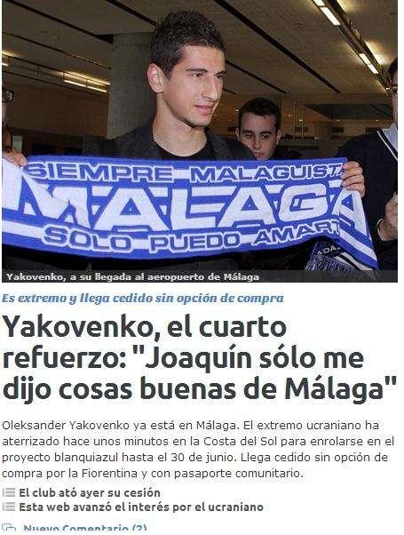 IAKOVENKO, Felice a Malaga, ho parlato con Joaquin