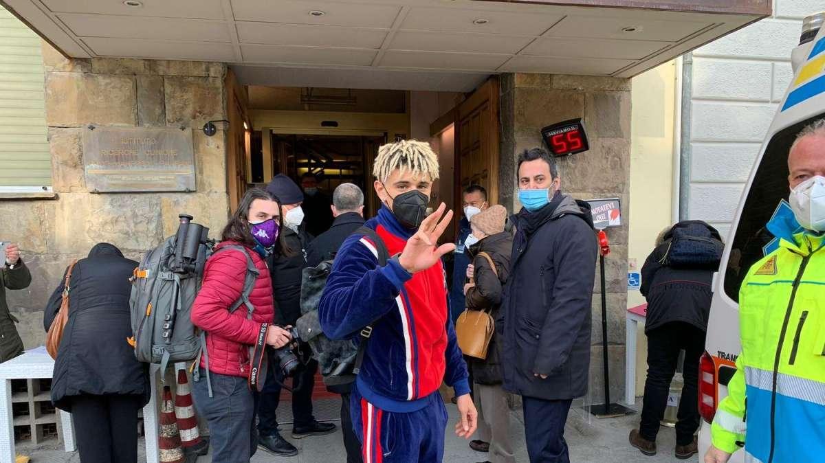 FOTO/VIDEO FV, Kevin Malcuit alle visite mediche