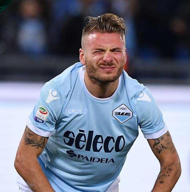 LAZIO-TORINO, Espulso Ciro Immobile al 46' minuto