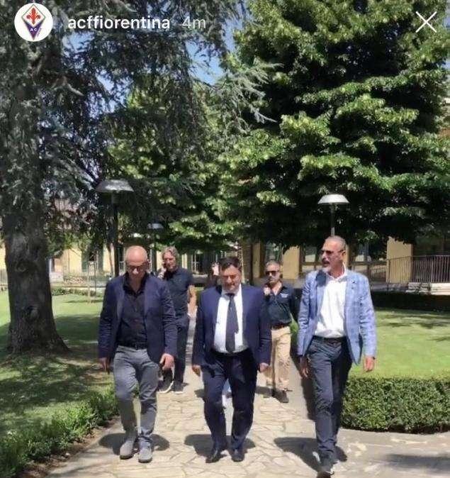 FOTO, Joe Barone e Vergine in visita a Coverciano