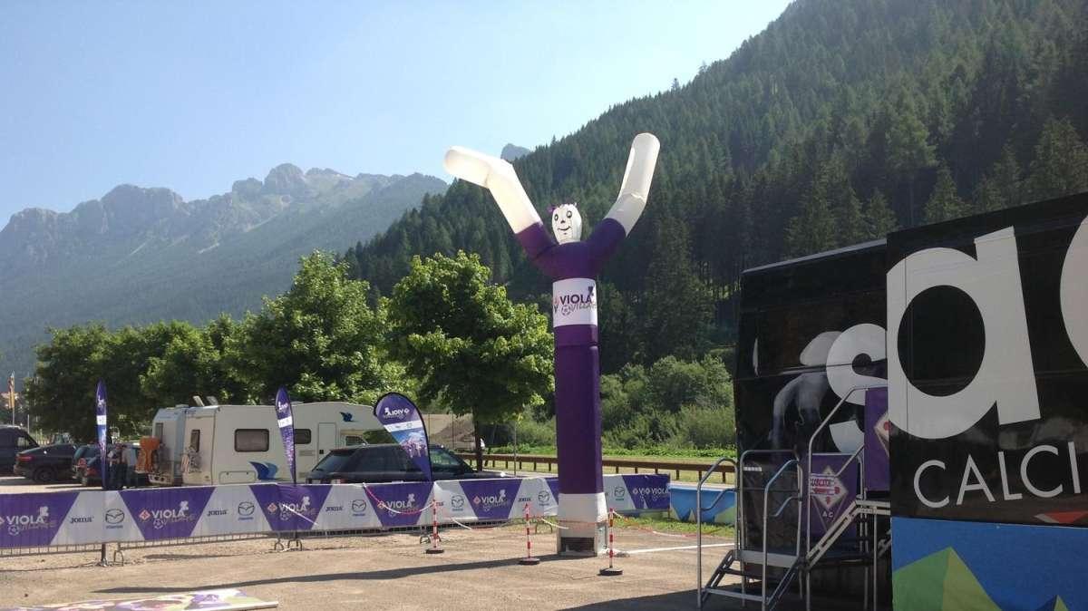 FOTO FV, Moena pronta ad accogliere la Fiorentina