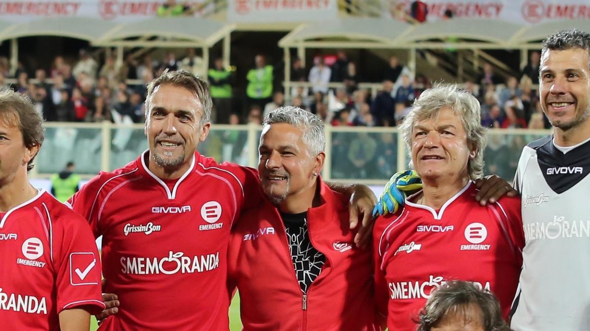 Baggio e Batistuta a Miami insieme a tanti altri ex campioni