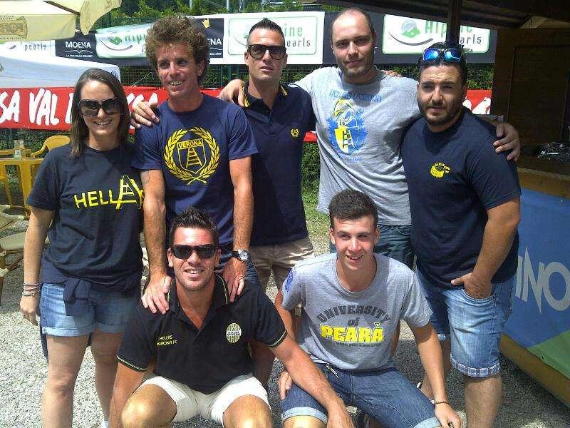MOENA, "Gemellati" dell'Hellas in visita ai viola
