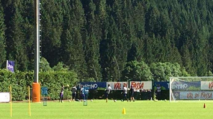 VIDEO FV, Viola al lavoro: corsa e pallone