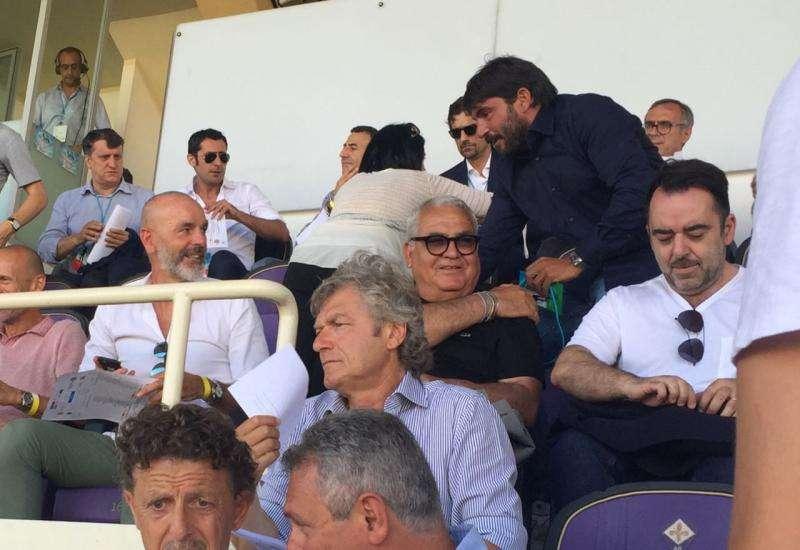 FOTO FV, Dirigenti viola al "Franchi" per i Play-off