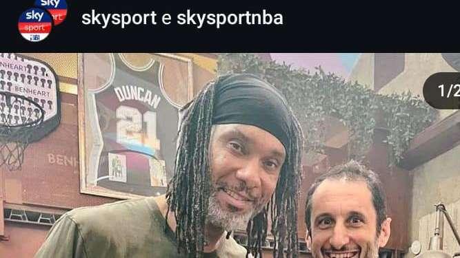 FOTO, Duncan di nuovo in viola: ma è l'ex stella Nba