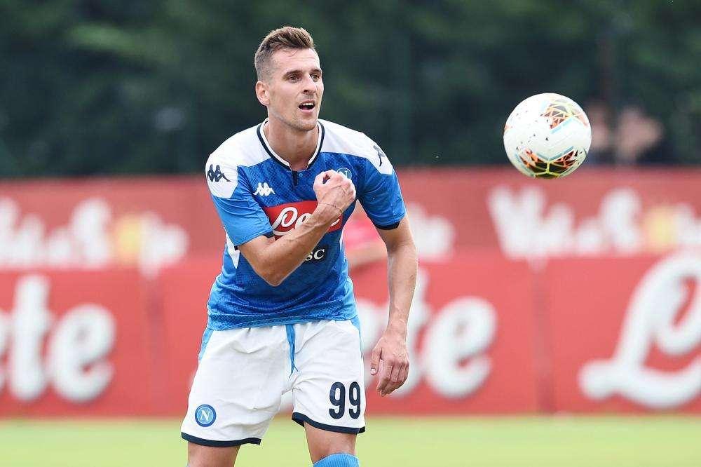 QUI NAPOLI, Ieri solo differenziato per Milik