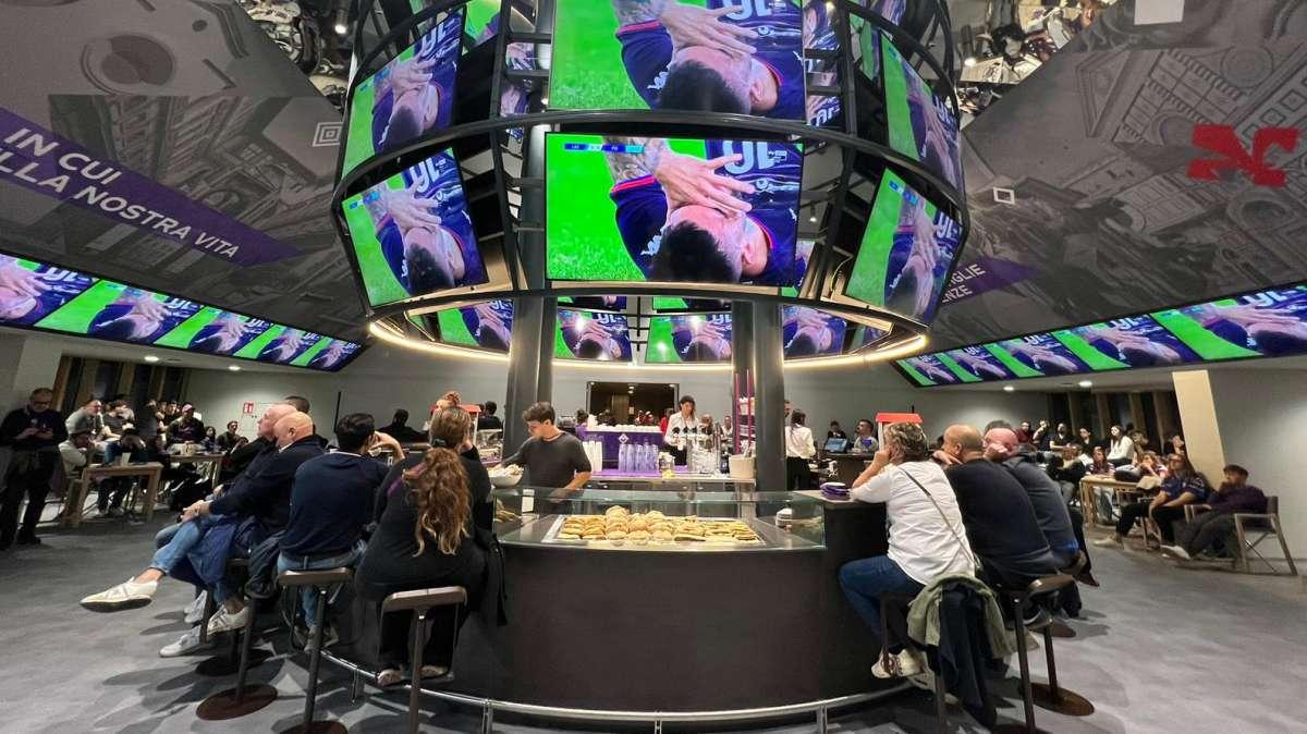 VIDEO FV, Lazio-Fiorentina vista dai bar del Viola Park