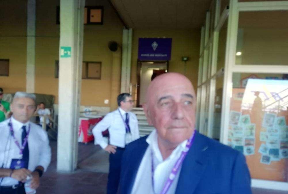FOTO FV, Galliani già al Franchi per il match