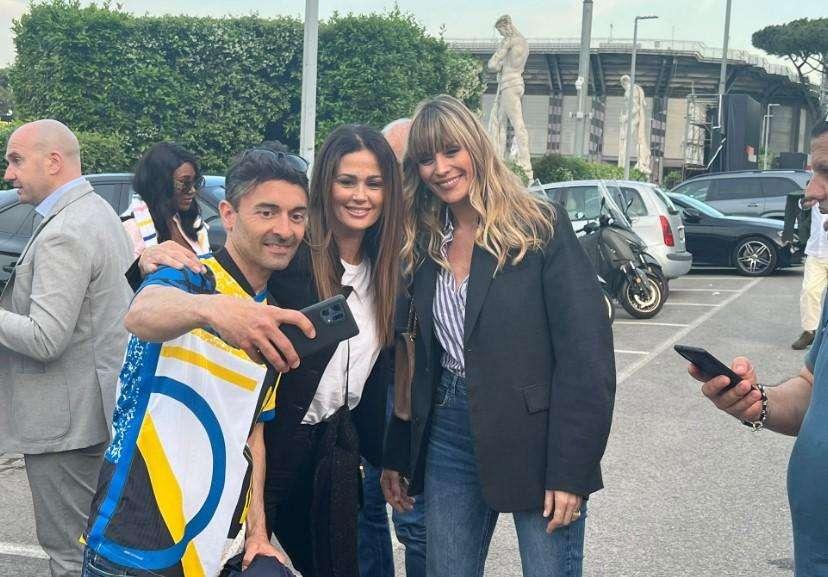 FOTO FV, Tanti tifosi vip a Roma per tifare Inter