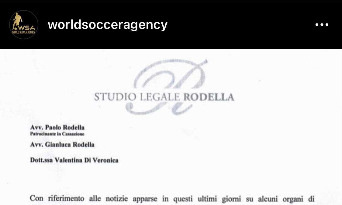 LUCCI, Risposta per via legali sul caos Bonucci