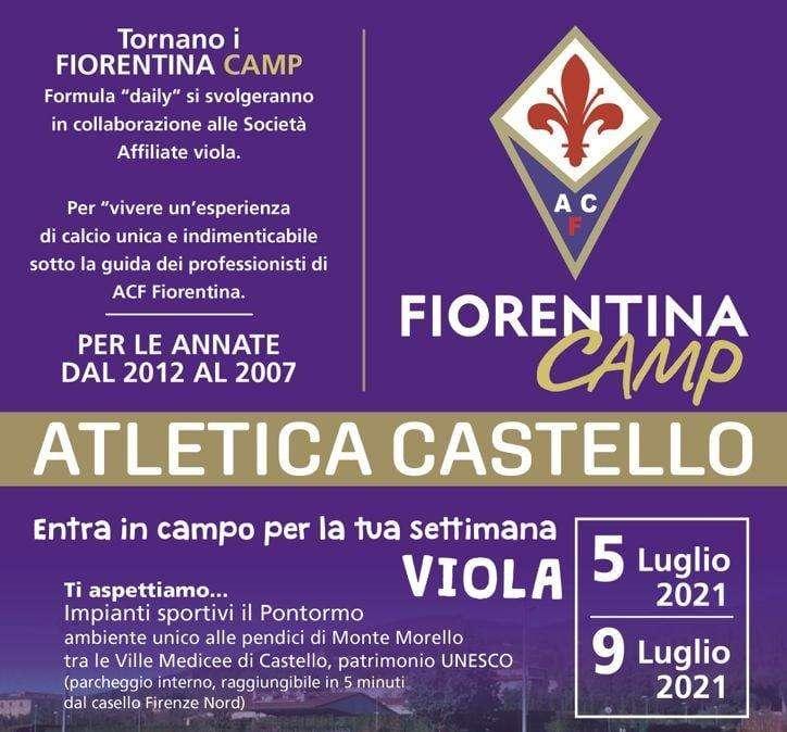 FIORENTINA CAMP, Da quest'anno anche a Castello