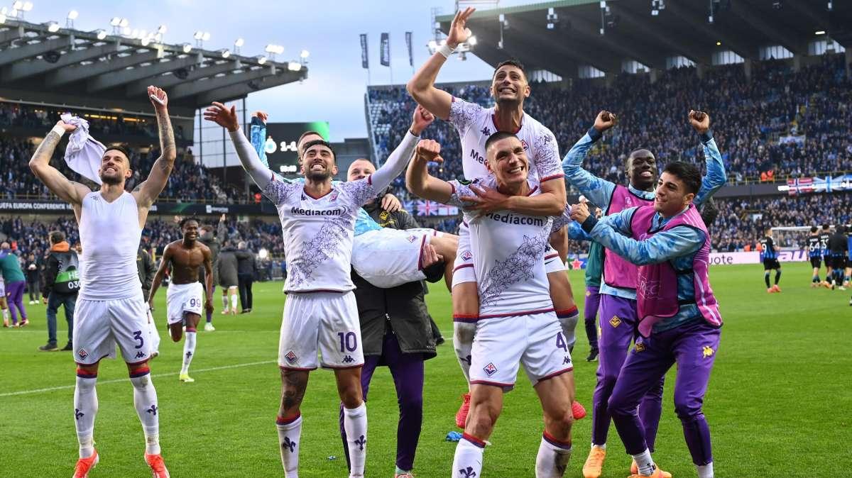 CORR.SPORT-STADIO, Atene, o cara. Stima di "solo" 3000 tifosi viola in finale