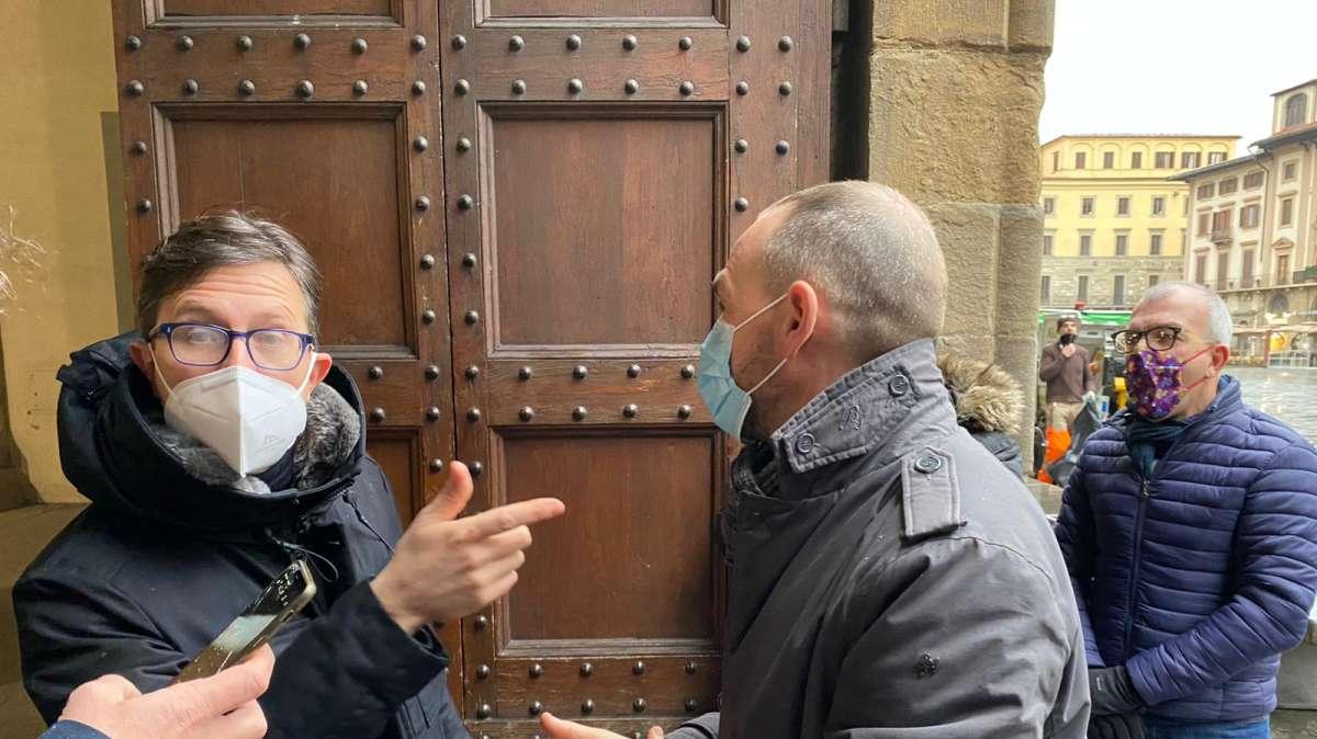 VIDEO FV, Incontro Nardella-Fossi a P. Vecchio