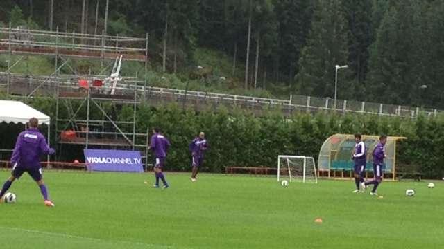 MOENA, Allenamento concluso sotto la pioggia